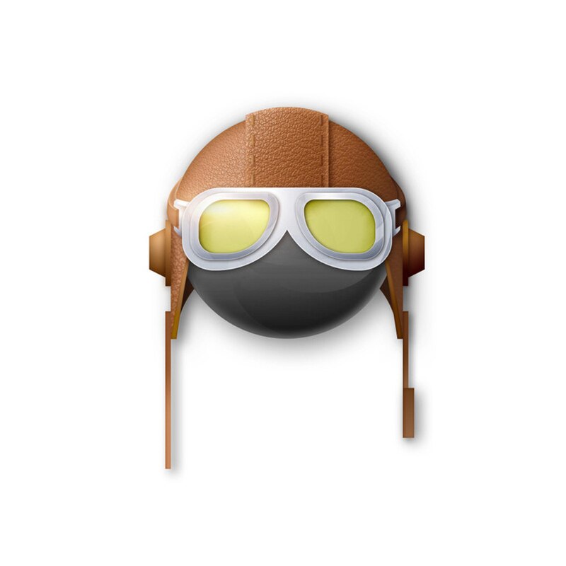 Creative Helmet Car Air Freshener Airborne Division Luxury Car Perfume Genuine Leather Strap Hanging Car Fragrance - Korvel