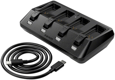 SRAM AXS 4-Port Battery Charger for eTap & RockShox AXS Components
