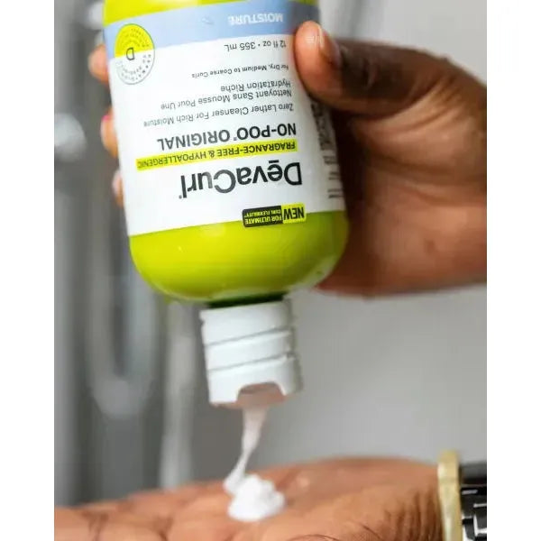 DevaCurl Sin Fragancia y Hipoalergénico No-Poo Original 12 oz
