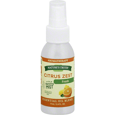 Citrus Zest Essential Oil Blend - Uplifting Aroma