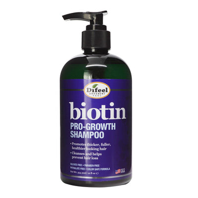 Difeel Pro Growth Shampoo with Biotin - 12oz