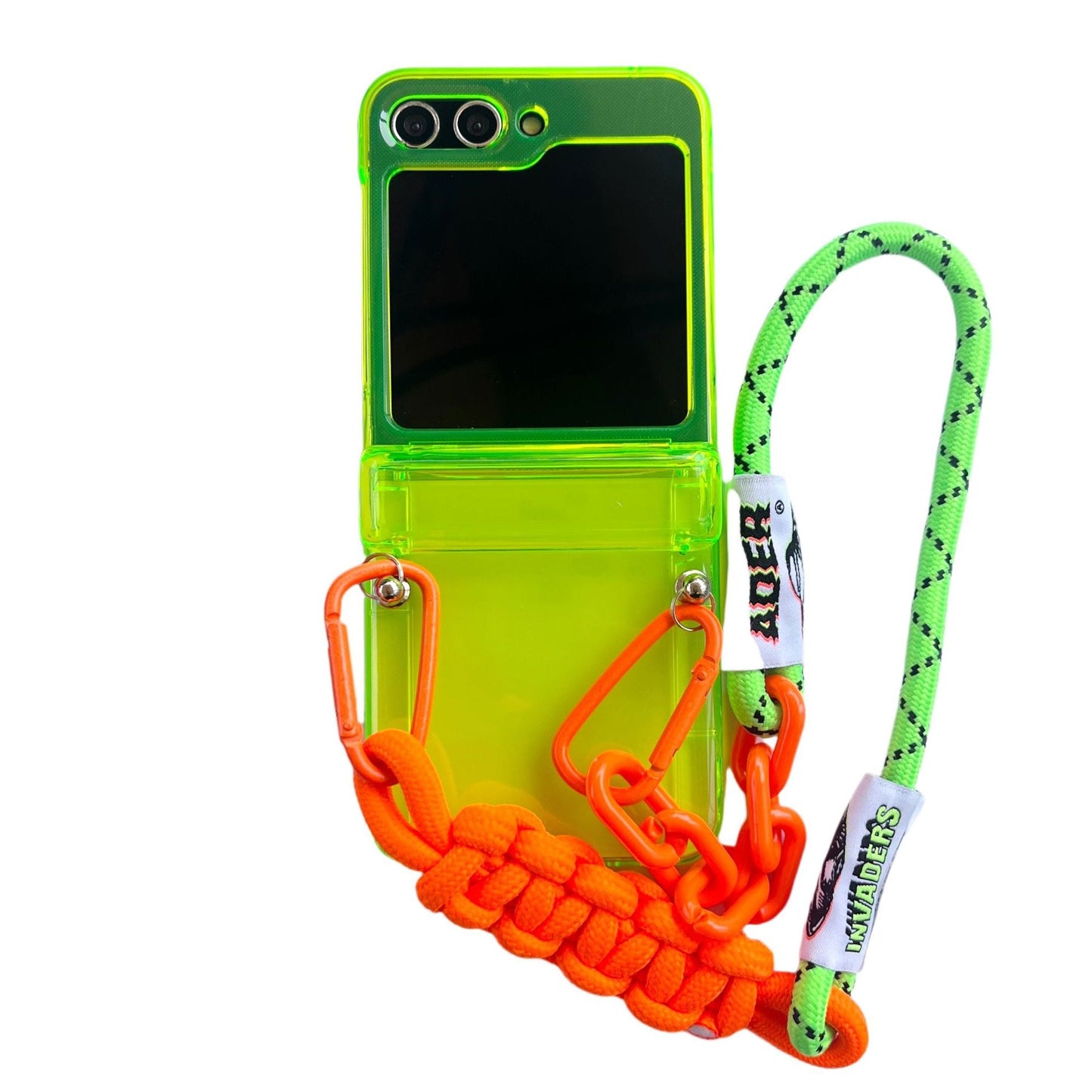 Coque verte fluorescente pour Samsung Galaxy Z Flip5