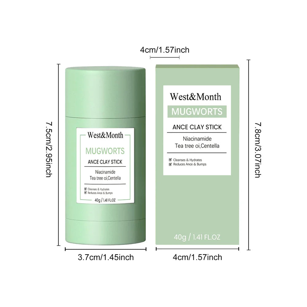 West & Month Blackhead Remove Solid Mud Film Refreshing Skin Cleaning Face Mask Moisturize Control Oil Shrink Pores Skin Care - Korvel