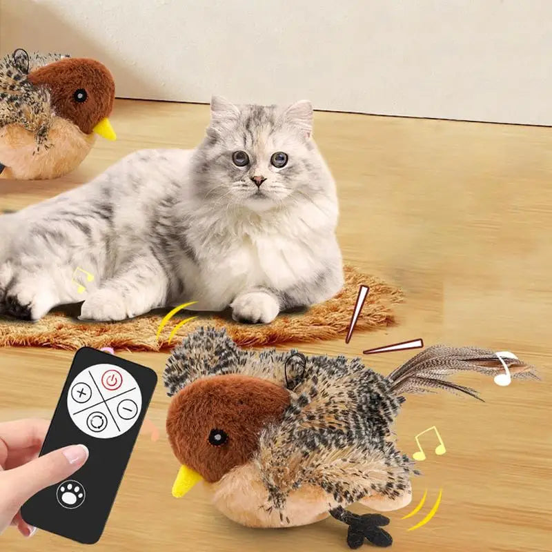 Premium Plush Teaser Sticks for Cats