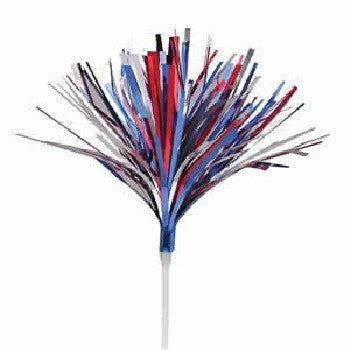 Patriotic Mylar Spray Pick - 36 Pack