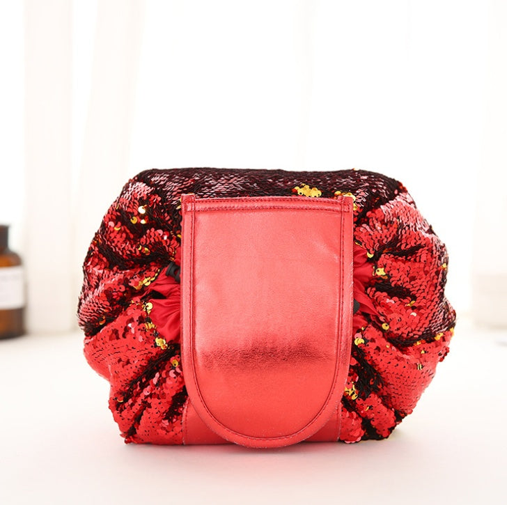 Mermaid Sequins Cosmetic Bag - Stylish Makeup Organizer
