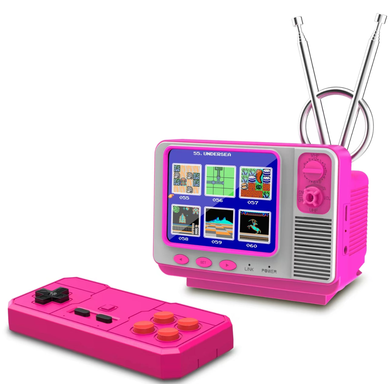 RetroPlay 308 TV Console - Mini Game Console with 308 Games