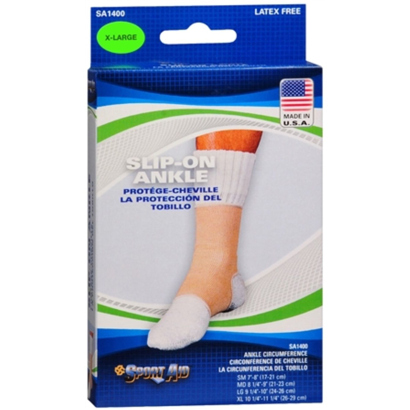 Support de cheville Sport Aid à enfiler – Très grand (XL)
