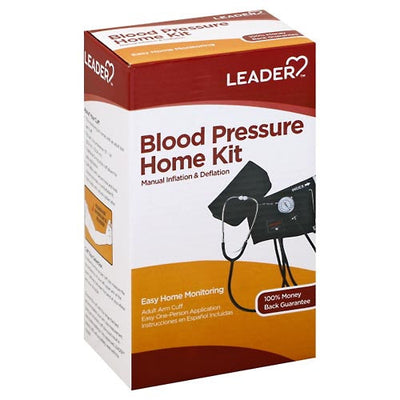 Rx 1 Leader Blood Pressure Home Kit - Manual Inflation & Deflation