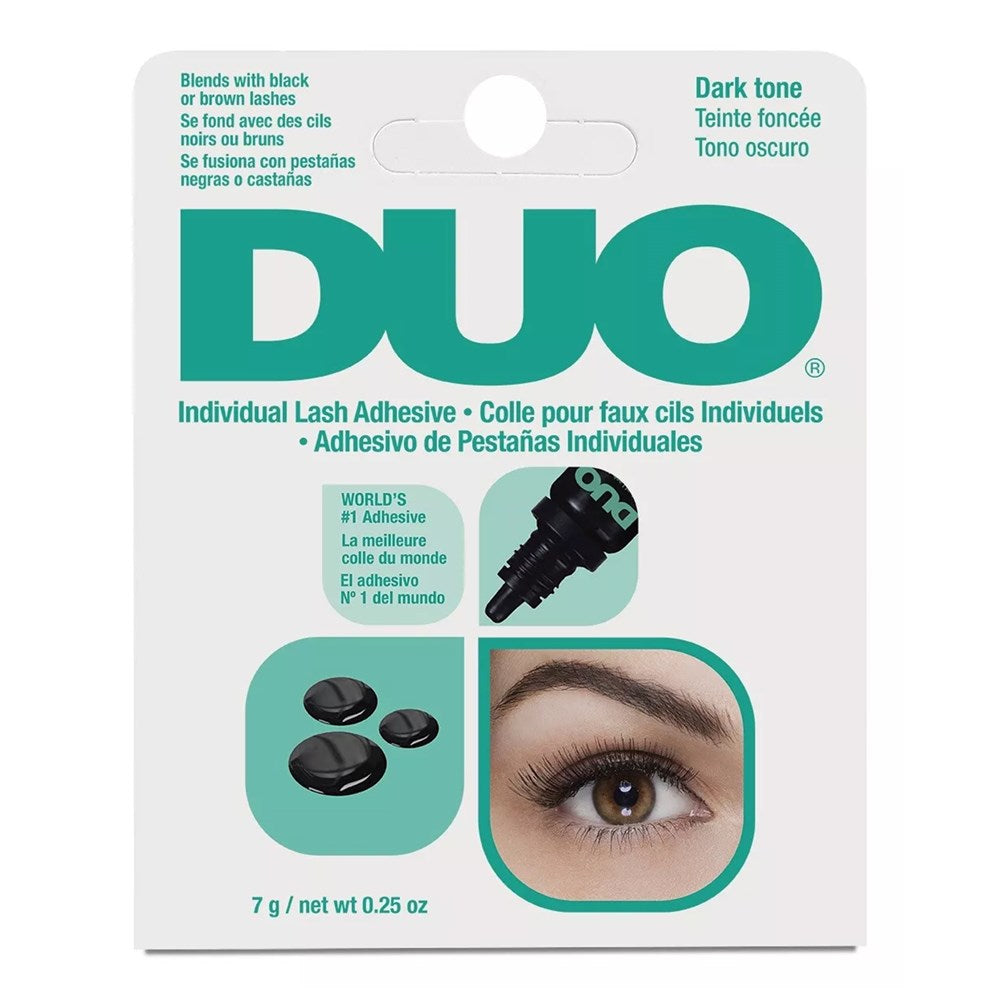 Adhesivo para Pestañas Individuales DUO Tono Oscuro 7 G