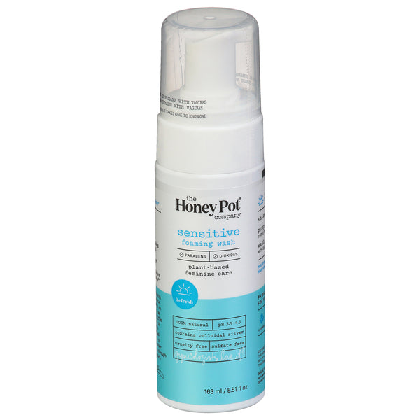 The Honey Pot Refresh Sensitive Foaming Feminine Wash, 5.51 fl oz