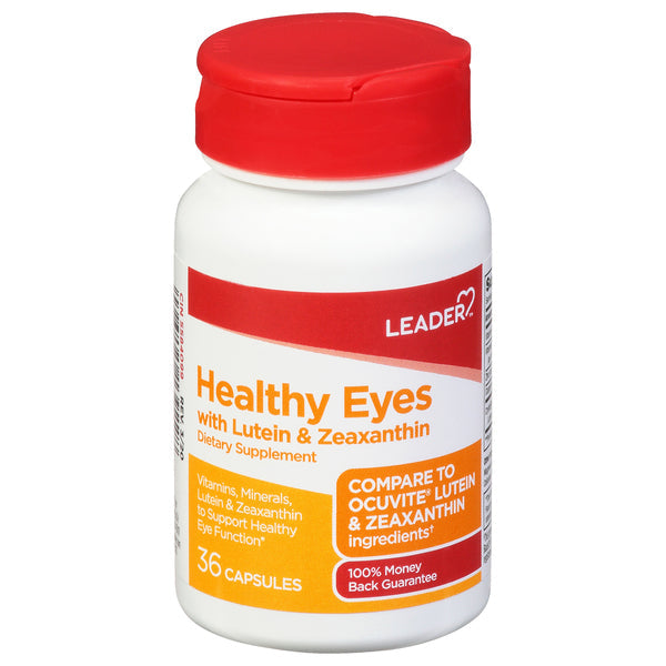Leader™ Ojos Saludables con Luteína y Zeaxantina – 36 Softgels