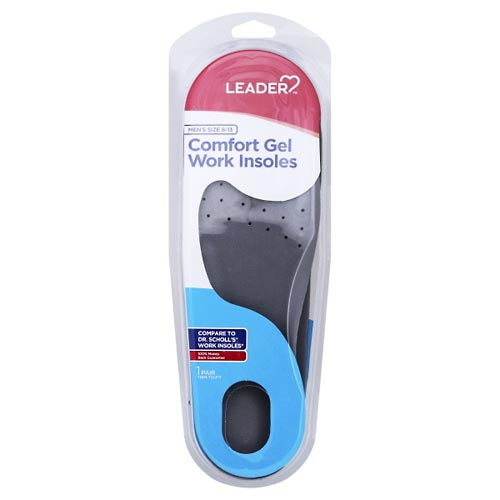 Plantillas de Gel Comfort Leader para Hombre (Tallas 8-13)