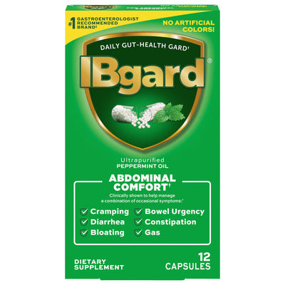 IBgard Abdominal Comfort Capsules - 12 Count