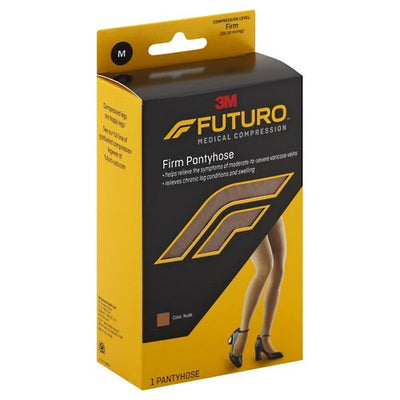Futuro 3M Firm Compression Pantyhose - Nude Medium