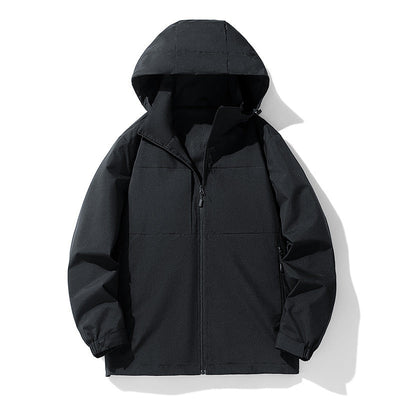 Chaqueta Exterior Impermeable y Cortaviento delgada para Hombre