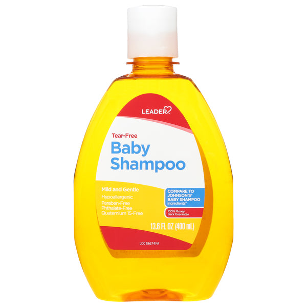 Leader Baby Shampoo - Gentle Tear-Free Formula, 13.6 fl oz