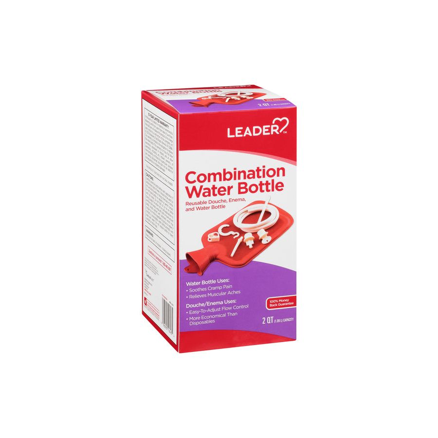 Leader Combination Hot Water Bottle - 2 Quart