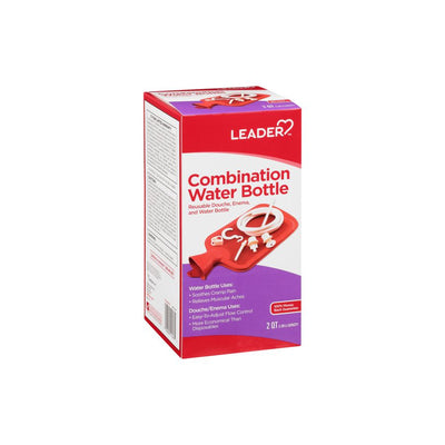 Leader Combination Hot Water Bottle - 2 Quart
