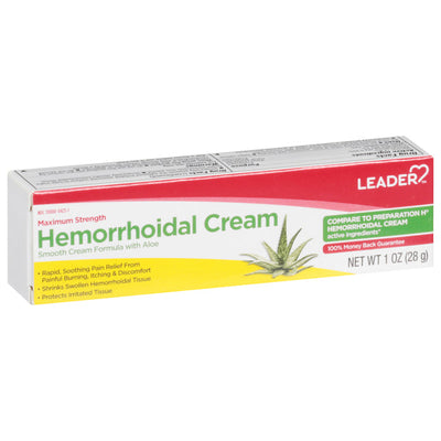 Crème hémorroïdaire Leader Maximum Force 1 oz