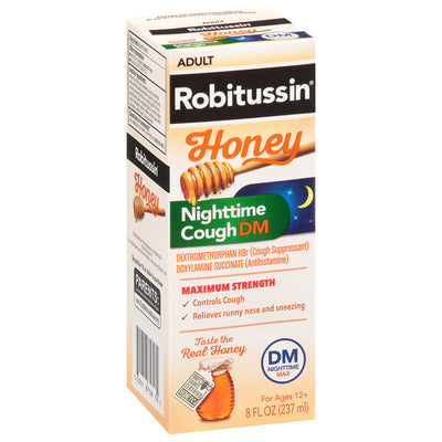 Premium Honey Nighttime Cough Relief - 8 Fl Oz
