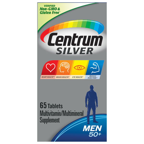 Centrum Silver Multivitamin pour hommes de 50 ans et plus