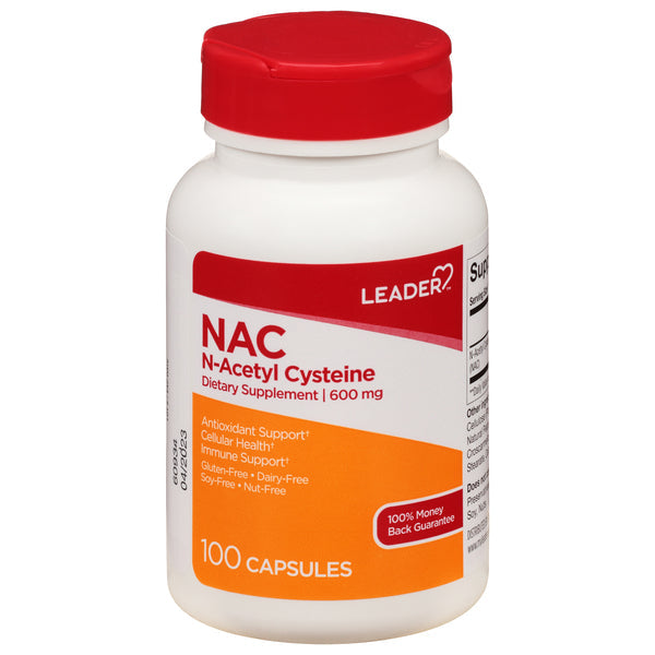 Leader N Acetyl Cisteína - Suplemento Dietético Premium