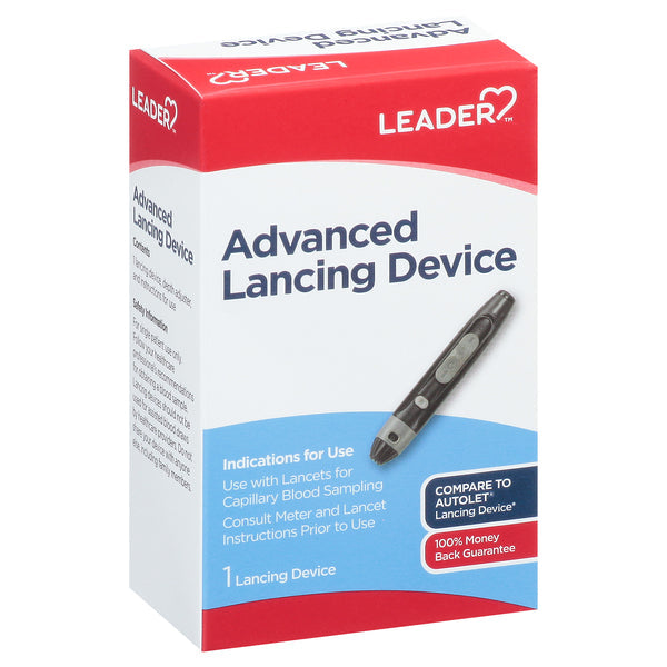 Leader™ Advanced Lancing Device for Glucose Testing