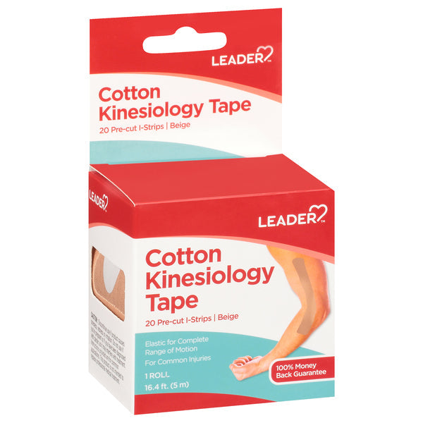 Créez des basiques Leader Tape de kinésiologie en coton – Beige