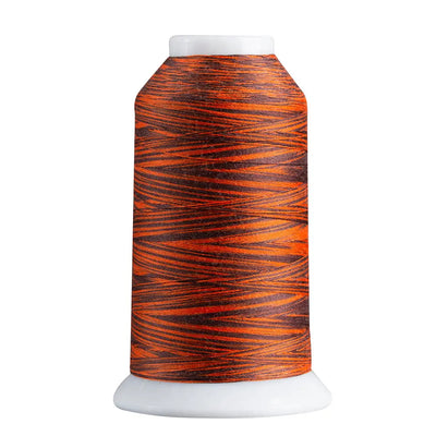 Fil de polyester variegé Superior Spirit 820 orange/marron