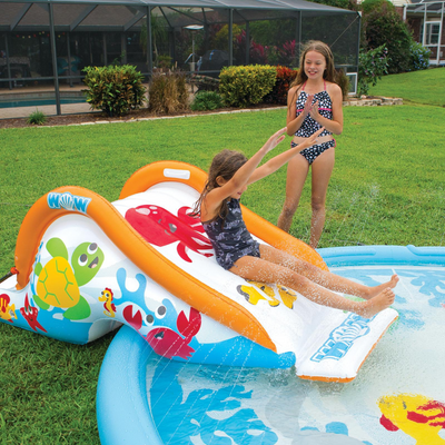 WOW Watersports Swirl Splash Pad Slide