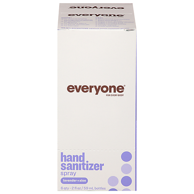 Everyone Lavender Aloe Hand Sanitizer 20 Oz Spray