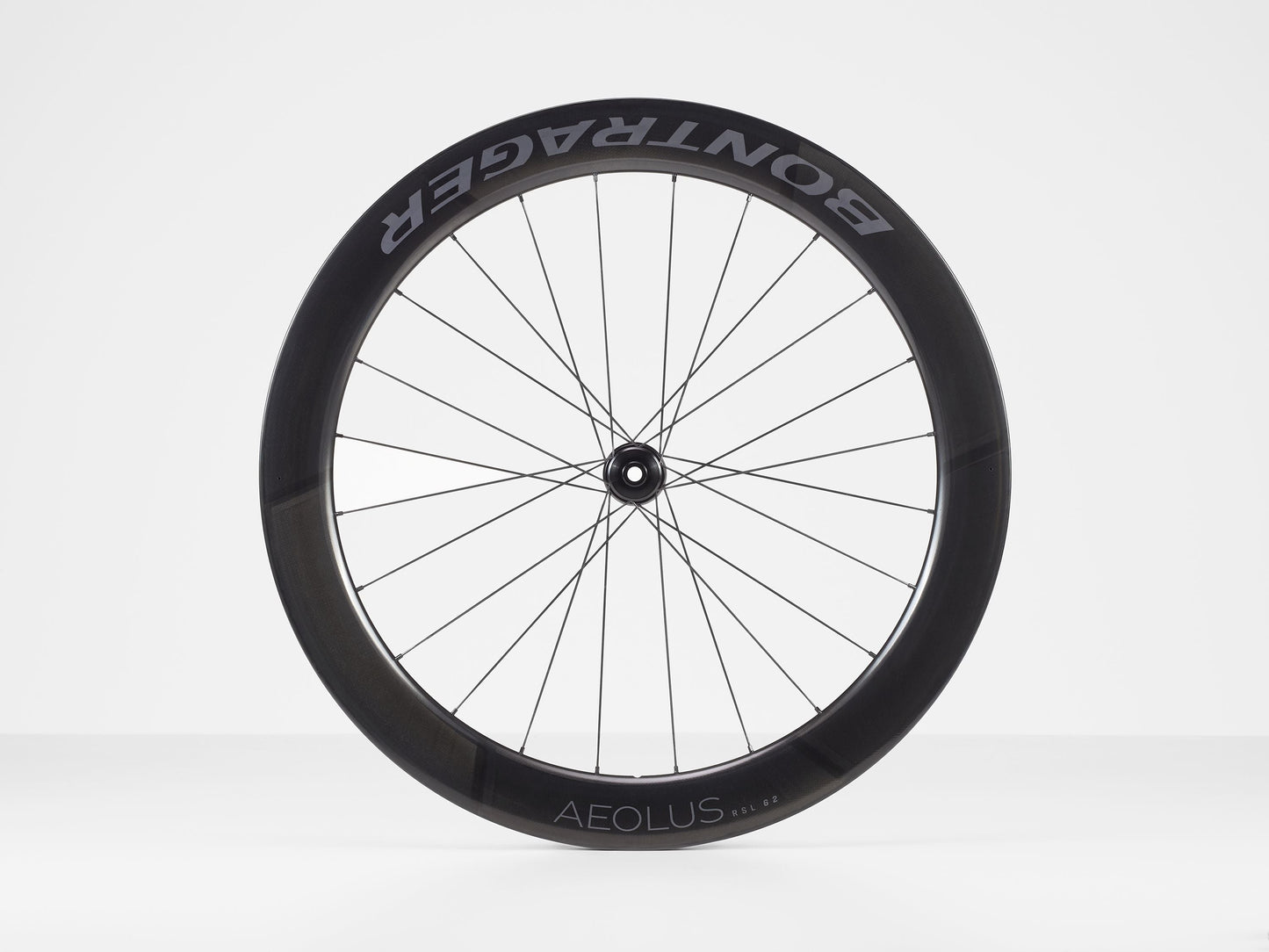 Roues avant Bontrager Aeolus RSL 62 TLR Disc - Noir