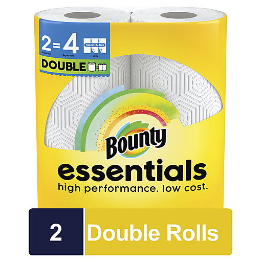Toallas de papel Bounty Essential Select A Size, 2 unidades