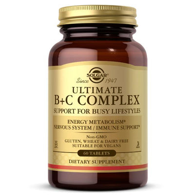 Solgar Ultimate B Plus C Complex - 60 Comprimés
