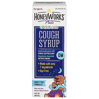 HoneyWorks Organic Cough Syrup Gift Set for Kids