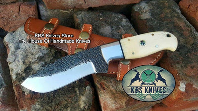 Premium Custom Deer Skinning Knife - 1095 High Carbon Steel - Korvel