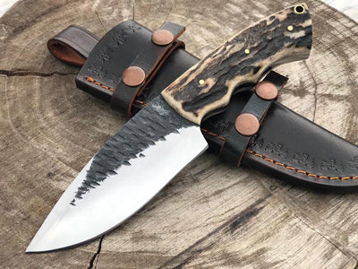 Premium Handcrafted 1095 High Carbon Steel Survival Knife - Korvel