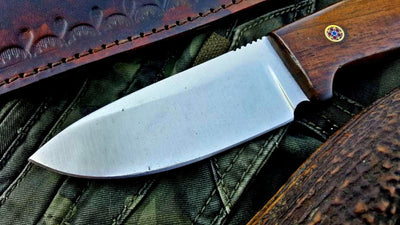 Premium Custom D2 Steel Skinning Knife for Outdoor Adventures - Korvel