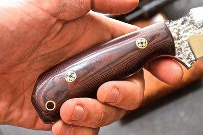 Premium Handcrafted 1095 Steel Hunter Knife - Custom Forged - Korvel