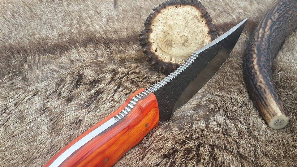 Artisan Forged High Carbon Steel Hunting Knife - Korvel