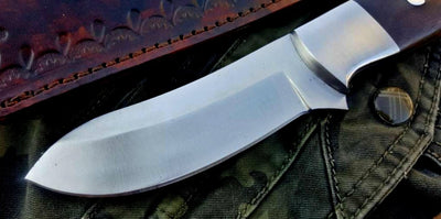Premium Custom D2 Tool Steel Skinner Knife for Hunters - Korvel