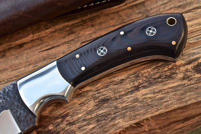 Premium Handcrafted D2 Steel Skinning Knife - Korvel