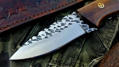 Artisan Crafted 1095 High Carbon Steel Hunting Knife - Korvel