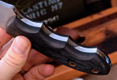 Premium Handmade D2 Bushcraft Skinner Knife for Hunters - Korvel