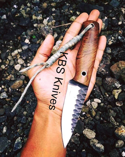 Premium Custom D2 Steel Hand Forged Hunting and Skinning Knife - Korvel