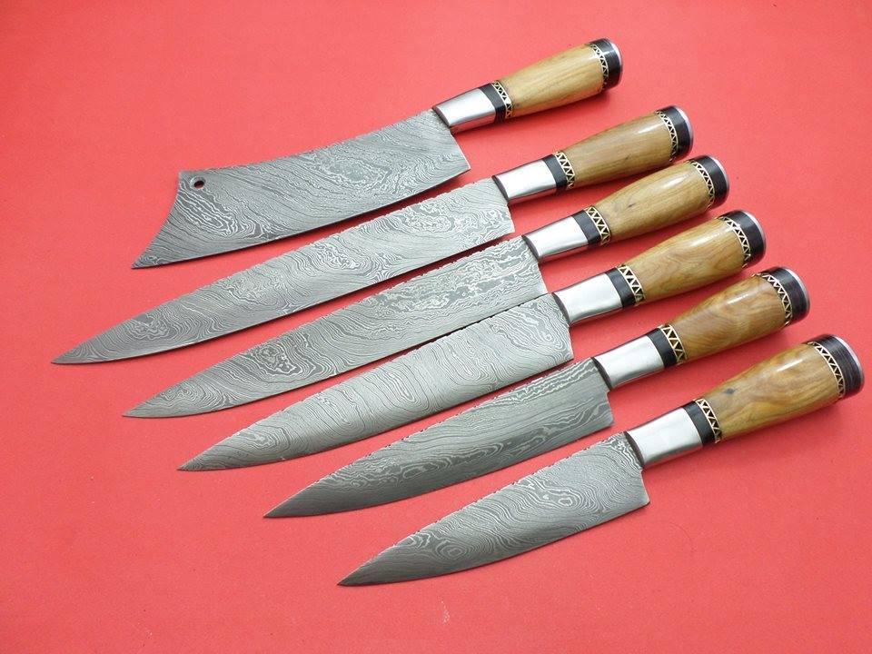 Premium Damascus Steel Kitchen Knife Collection - Korvel