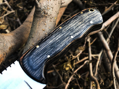 Premium Custom Handmade D2 Steel Hunting and Skinning Knife - Korvel