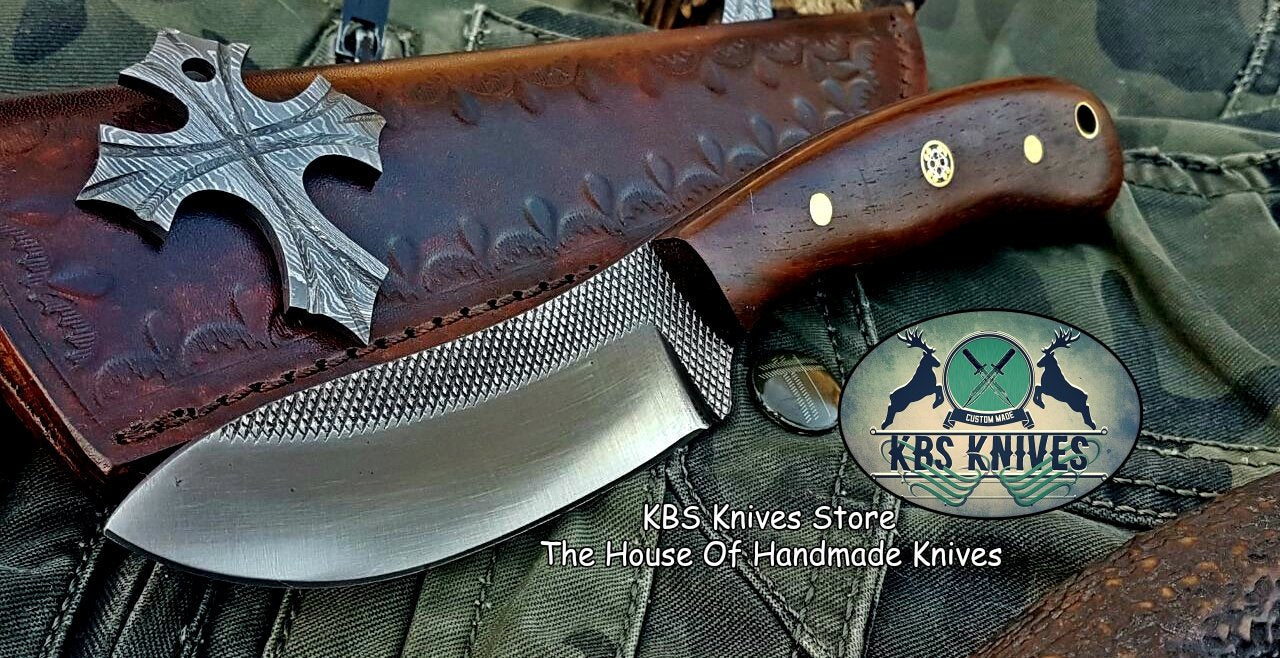 Premium Custom Handmade Tool Steel Hunting and Skinning Knife - Korvel