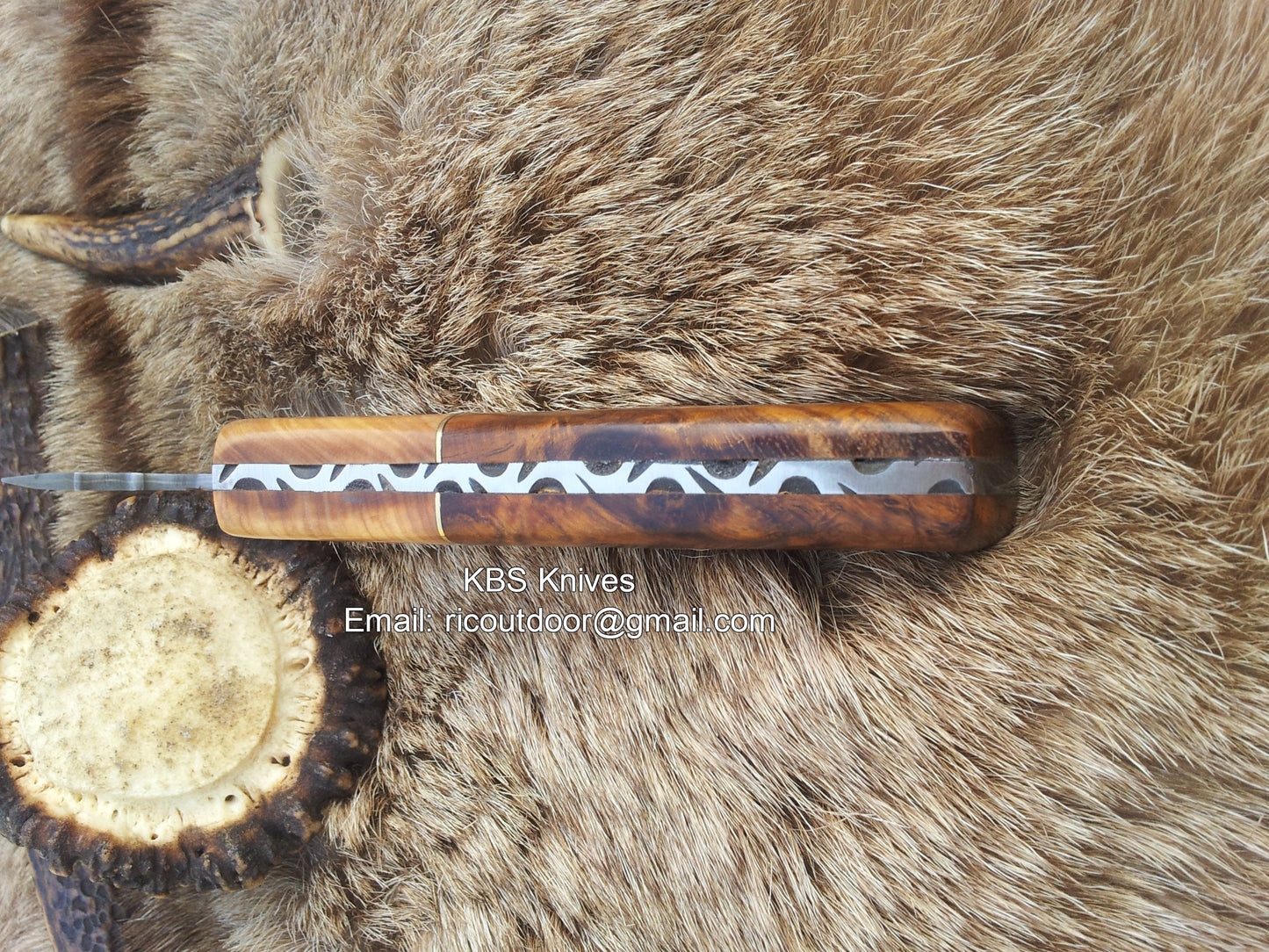 Exquisite Handcrafted Damascus Burchha Knife - Korvel